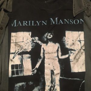 1996 Marilyn Manson single stitch Rare